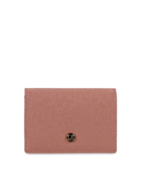 

Da Milano Men Pink Solid Two Fold Wallet