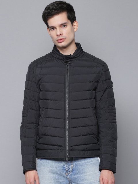 

Antony Morato Men Black Solid Padded Jacket