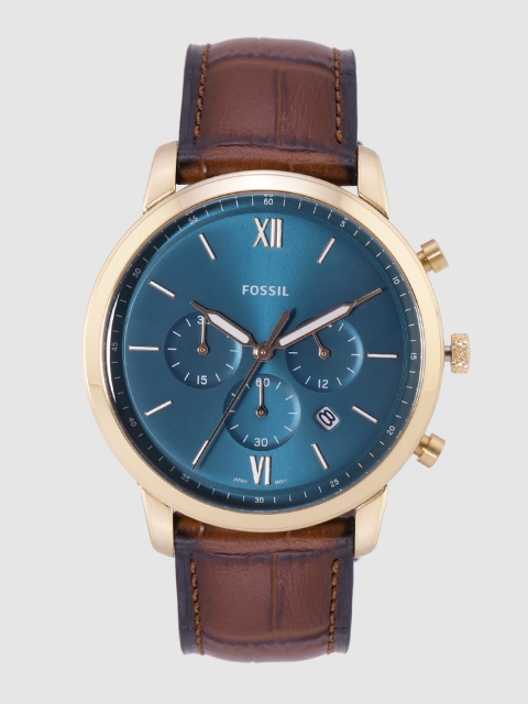 

Fossil Men Blue Analogue Watch FS5764
