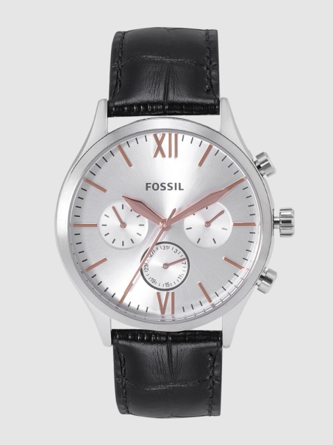 

Fossil Men Silver-Toned Analogue Watch