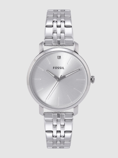 

Fossil Women Silver-Toned Analogue Watch BQ3566