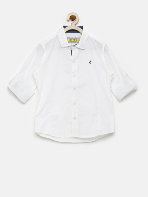 

Gini & Jony Boys White Shirt