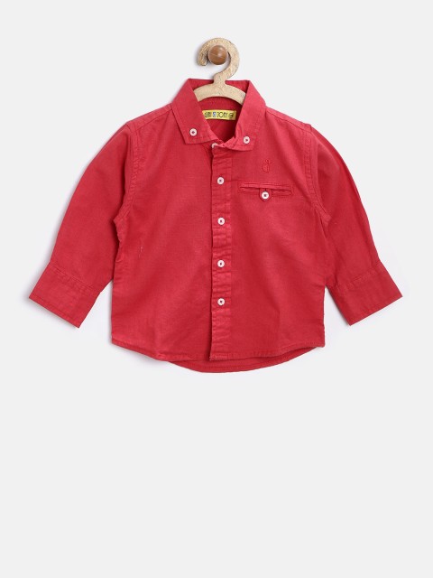 

Gini & Jony Boys Red Shirt
