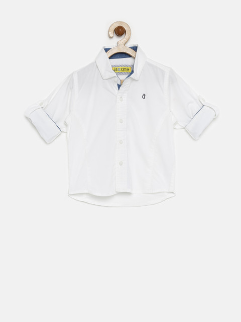 

Gini & Jony Boys White Shirt