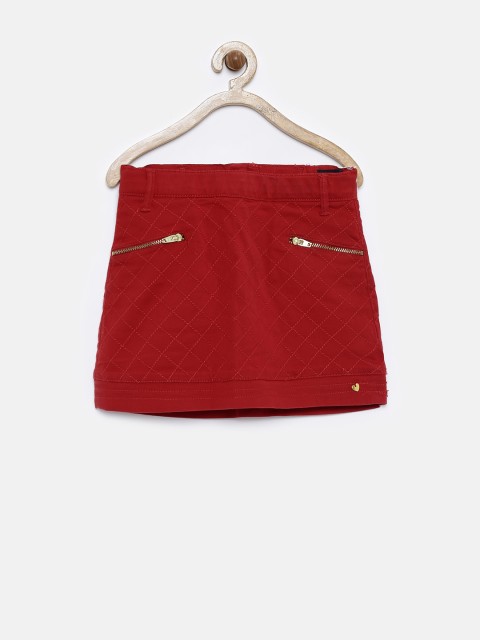 

Gini & Jony Girls Red Mini Skirt
