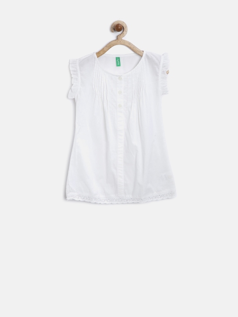 

Palm Tree by Gini & Jony Girls White Top