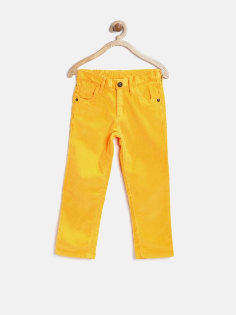

Gini & Jony Girls Yellow Corduroy Trousers