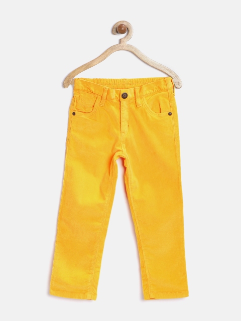 

Gini & Jony Girls Yellow Corduroy Trousers