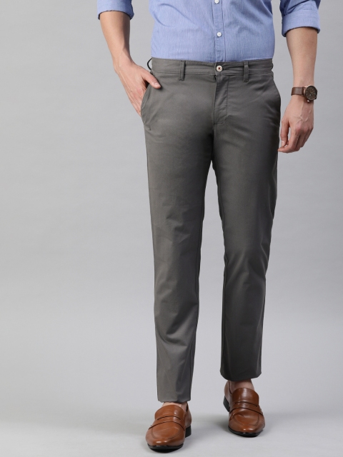 

Louis Philippe Sport Men Grey Slim Fit Solid Regular Trousers
