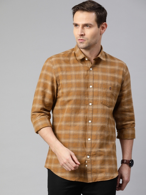 

Louis Philippe Sport Men Brown Slim Fit Checked Casual Shirt