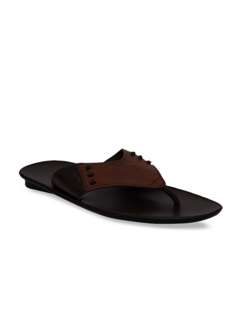 

Regal Men Brown Leather Sandals