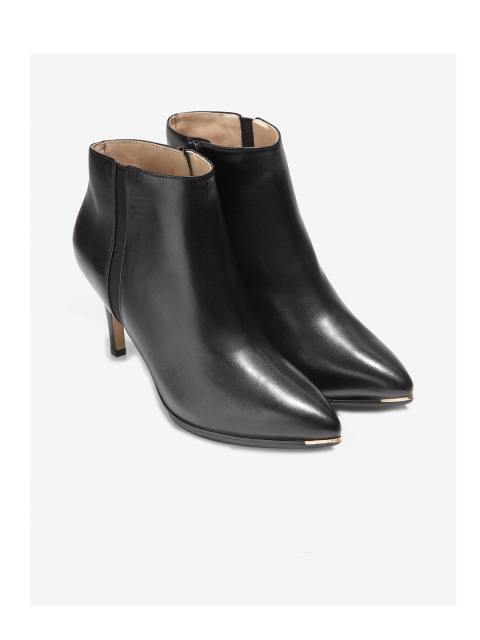 

Cole Haan Women Black Solid Heeled Boots