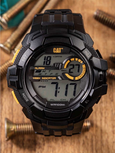 

CAT Men Black Digital Watch 1C.167.21.247
