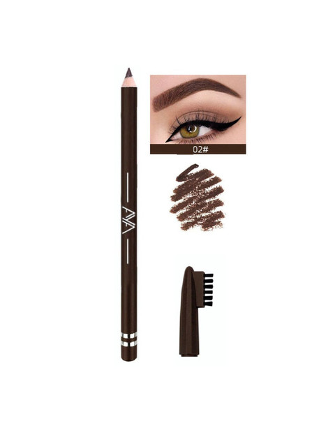 

AYA Waterproof Eyebrow Pencil with Brush Dark Brown