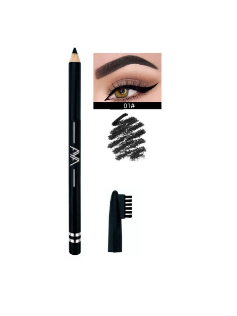 

AYA Black Waterproof Eyebrow Pencil with Brush