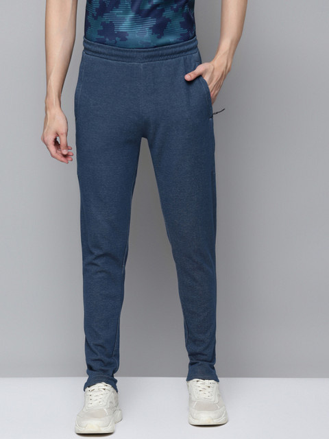 

Alcis Men Navy Blue Solid Track Pants