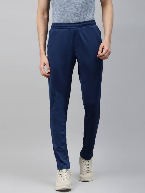

Alcis Men Navy Blue Solid Track Pants