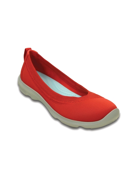 

Crocs Busy Day Women Red Flat Shoes