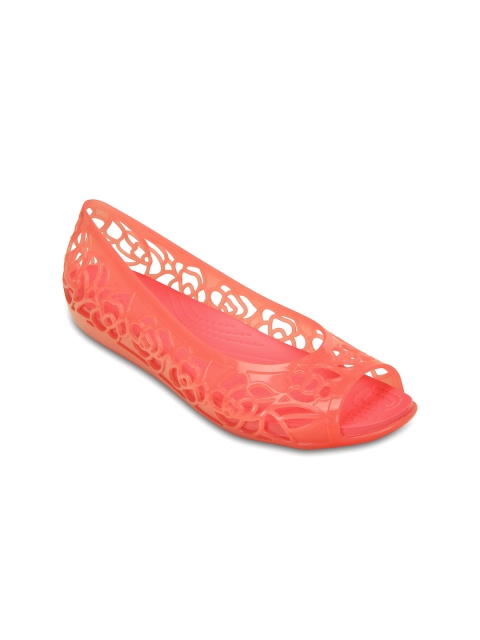 

Crocs Women Coral Pink Flats