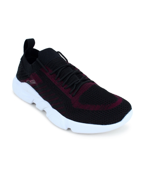 

Action Men Black & Maroon Running Sports Shoes