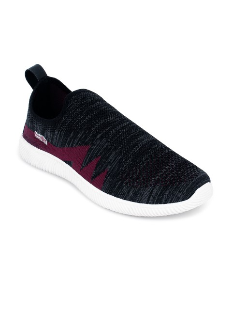 

Action Men Black Running Slip-On Sports Shoes