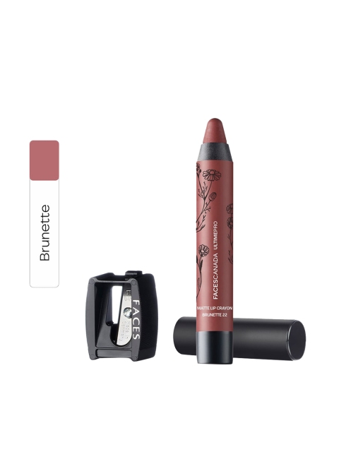 

FACES CANADA Ultime Pro Matte Lip Crayon Brunette 14 2.5g, Brown