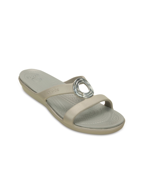 

Crocs Women Grey Flats