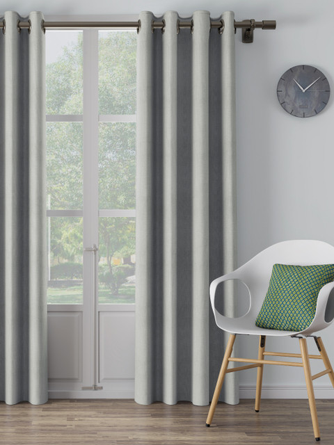 

DDecor Grey Single Curtain