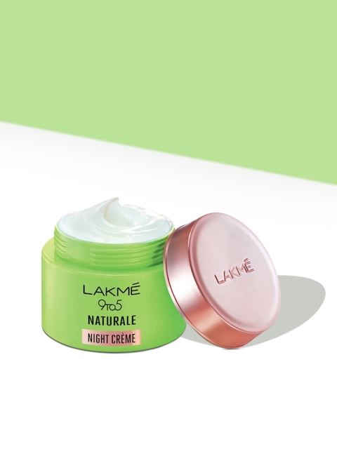 

Lakme Women 9 to 5 Naturale With Pure Aloe Vera Night Creme 50g, White