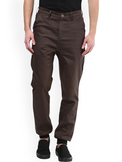 

Hypernation Brown Slim Fit Joggers