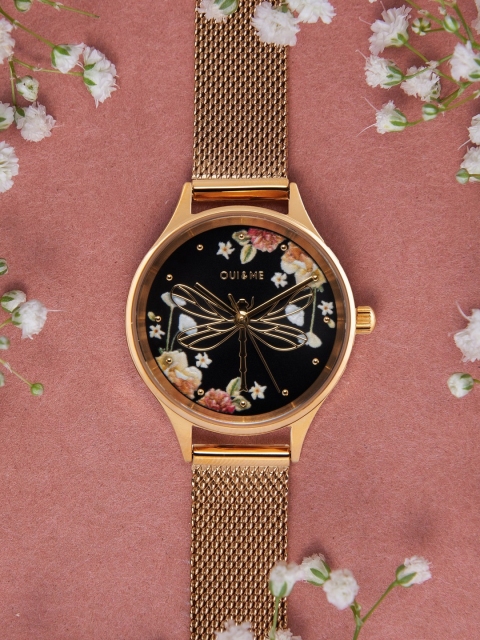 

OUI & ME Women Black Analogue Watch ME010178