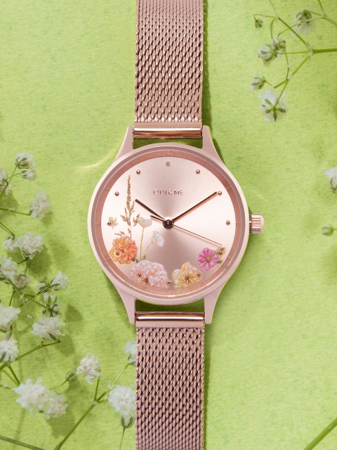 

OUI & ME Women Rose Gold Analogue Watch ME010177