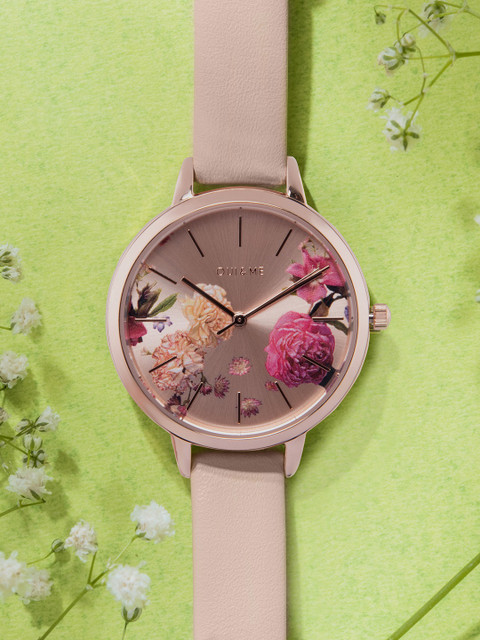 

OUI & ME Women Pink Analogue Watch ME010076