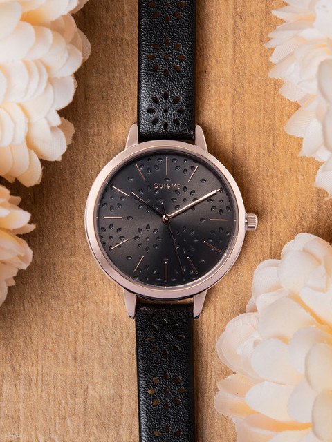 

OUI & ME Women Black Analogue Watch ME010146