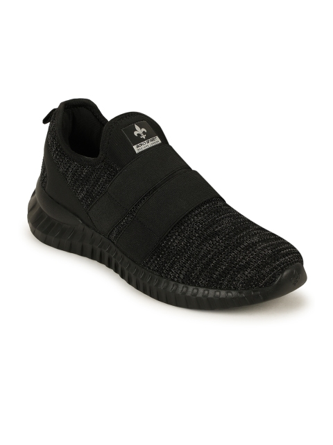 

Bond Street By Red Tape Men Black Textile Walking Shoes