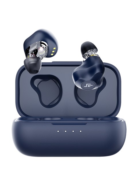 

CrossBeats Blue Solid Evolve In-Ear True Wireless Headphones