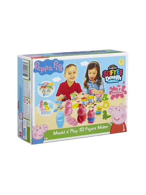 

Peppa Pig Kids Blue & Pink Softee Dough Figure Kit