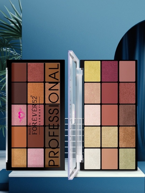 

Daily Life Forever52 Set of 2 15 Colour Natural Glow Eyeshadow Palettes, Multi