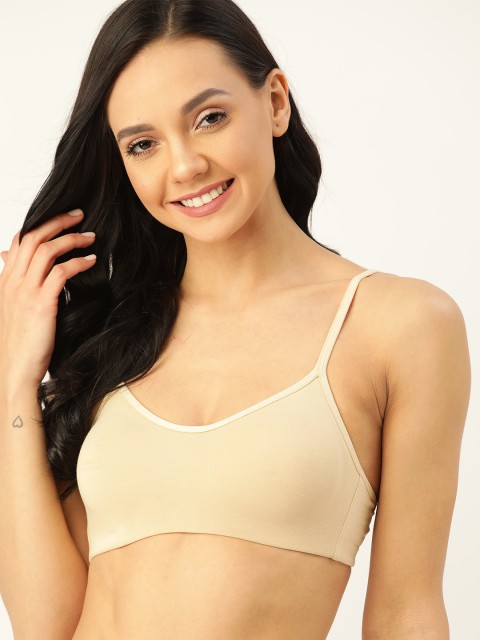 

DressBerry Beige Solid Non-Wired Non Padded Everyday Bra DB-PM-SCB-02 B