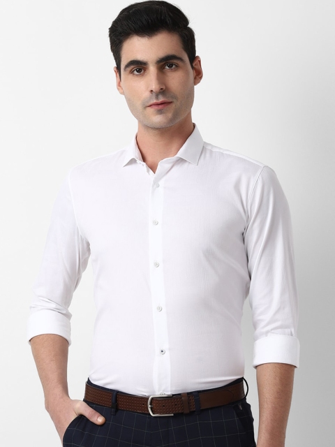 

Louis Philippe Sport Men White Slim Fit Solid Formal Shirt