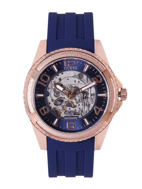 

GUESS Men Navy Blue Analogue Watch W1268G3