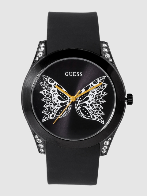 

GUESS Women Black & White Analogue Watch W0023L10