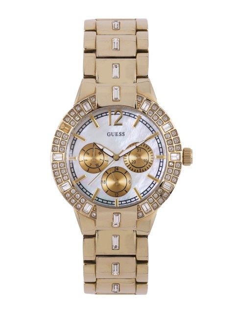

GUESS Women Gold-Toned Analogue Watch W18001L1