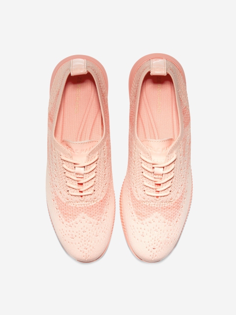 

Cole haan women perforations brogues, Peach