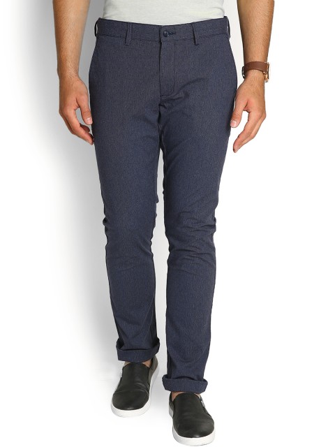 

Blackberrys Navy Skinny Casual Trousers, Navy blue