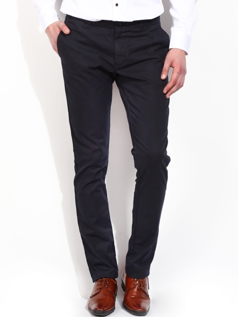 

Blackberrys Navy Slim Fit Chino Trousers, Navy blue