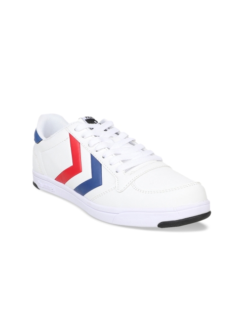 

hummel Unisex White Sneakers