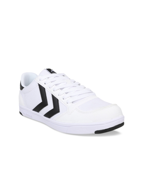 

hummel Unisex White Sneakers