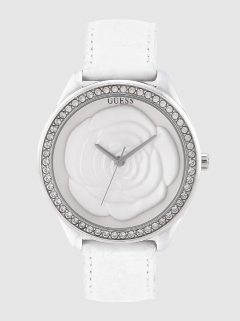 

GUESS Women White Analogue Watch W85075L1