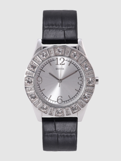 

GUESS Women Silver-Toned Analogue Watch